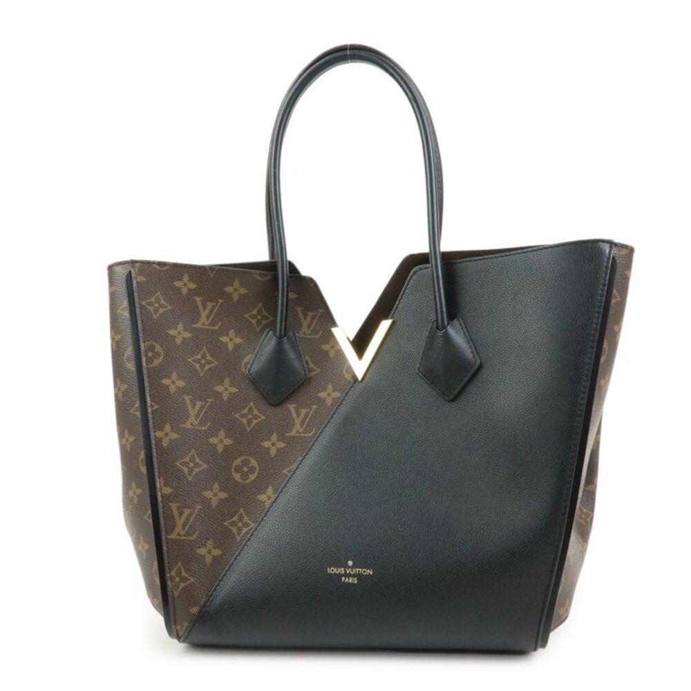 Louis Vuitton Kimono Monogram Canvas And Leather Black Canvas Handbag